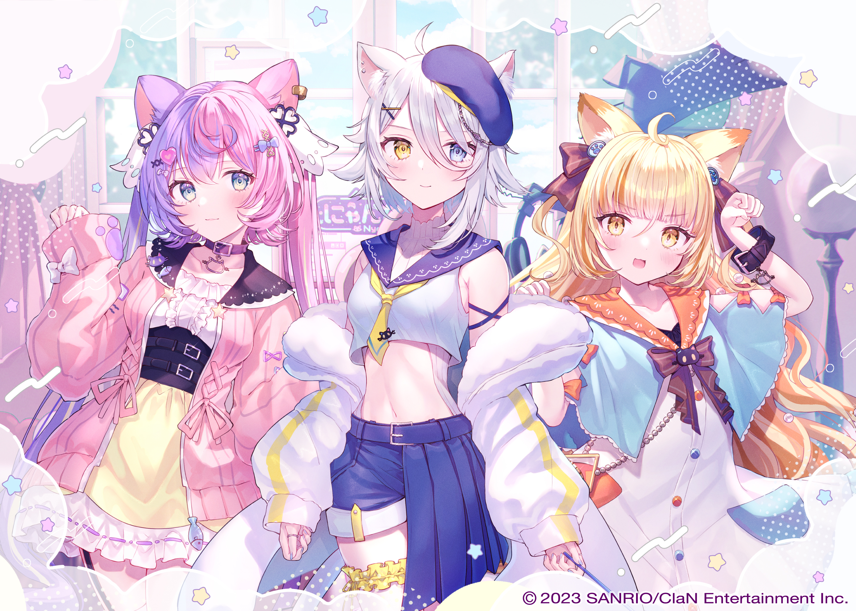 ♥るぅにゃページ♥ にゃんたじあ！デビューリリースKV - れーかるるのイラスト