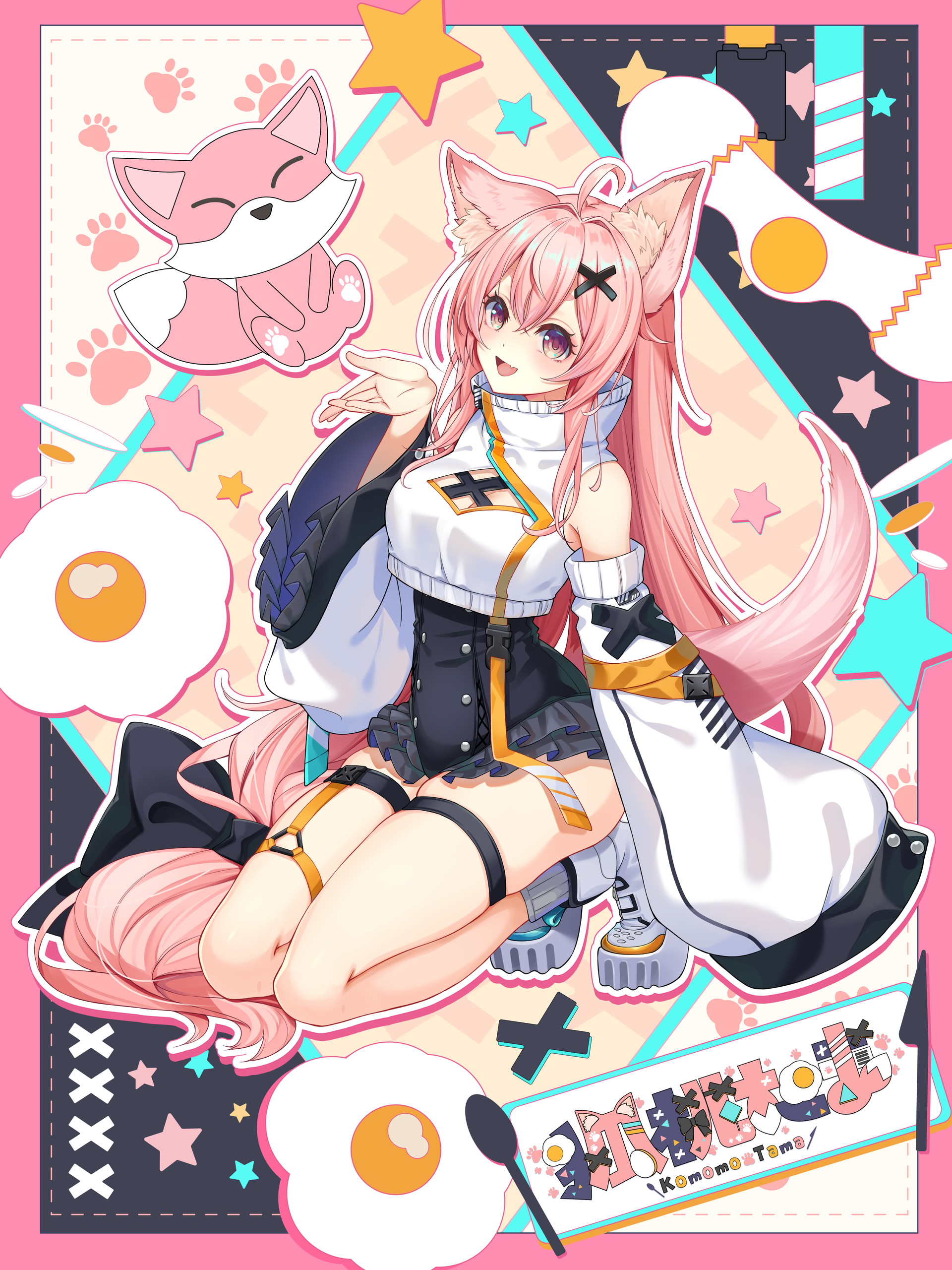 キービジュアル - 狐桃たまのイラスト | Charaforio(キャラフォリオ)