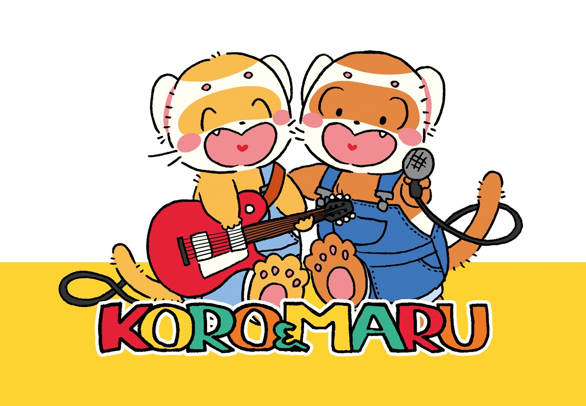 ファンシーフェレット ころ&まる | Charaforio(キャラフォリオ)