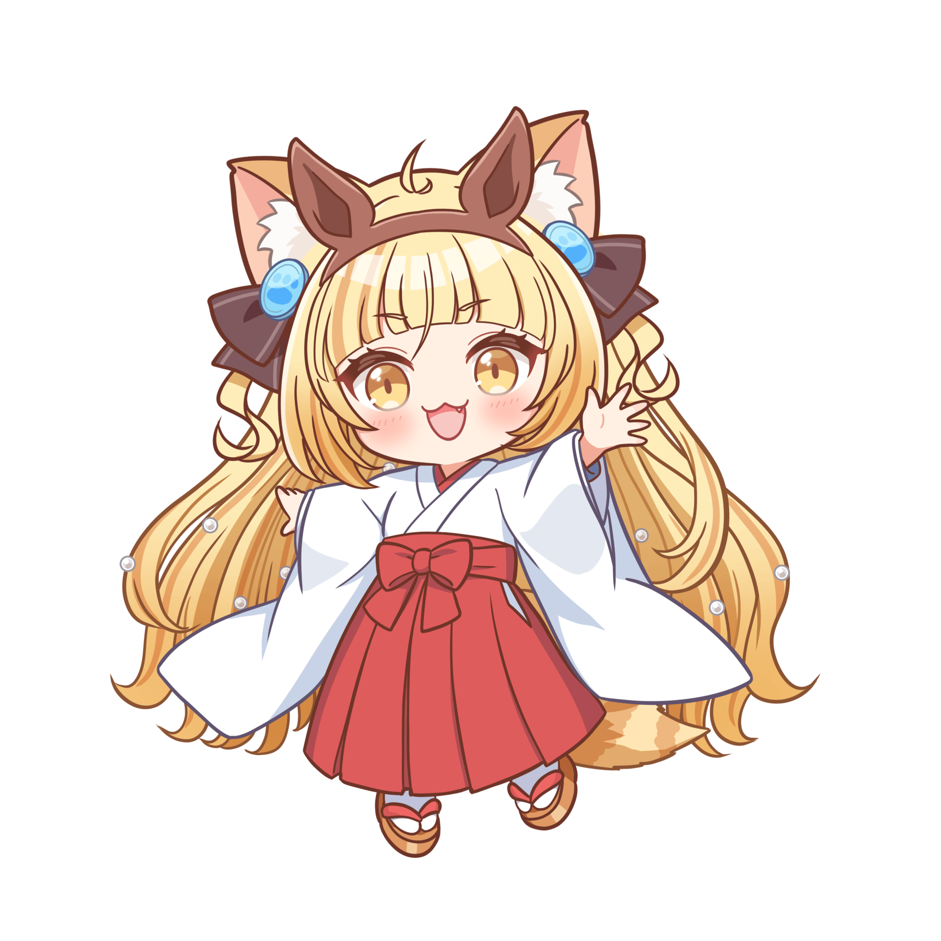にゃんたじあ！所属　若魔麦たると様　2026年1月メンバーシップノベルティ用イラスト