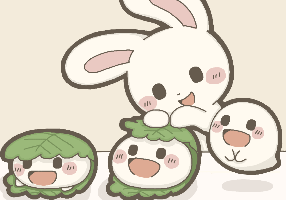 ぬいぐるみのおやすみうさぎ | Charaforio(キャラフォリオ)