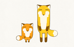 キツネたち