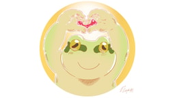 はっぴーまんぷくかえる