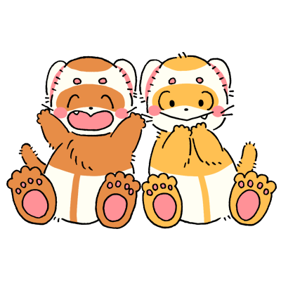 ファンシーフェレット ころ&まる | Charaforio(キャラフォリオ)